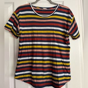 Madewell Fall Striped Tee